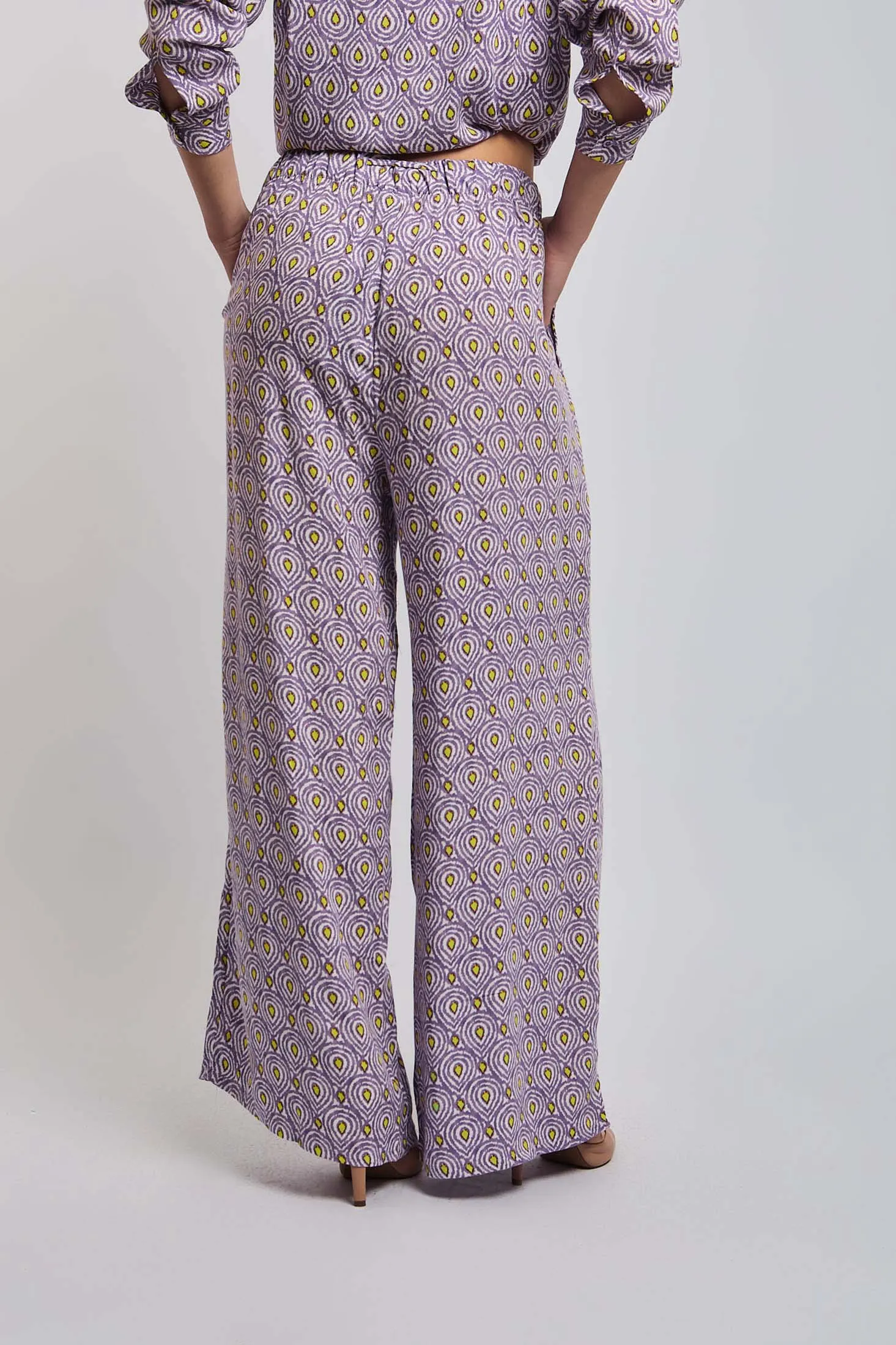 Women Pant Wide Leg Multicolor