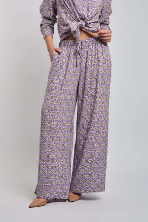 Women Pant Wide Leg Multicolor