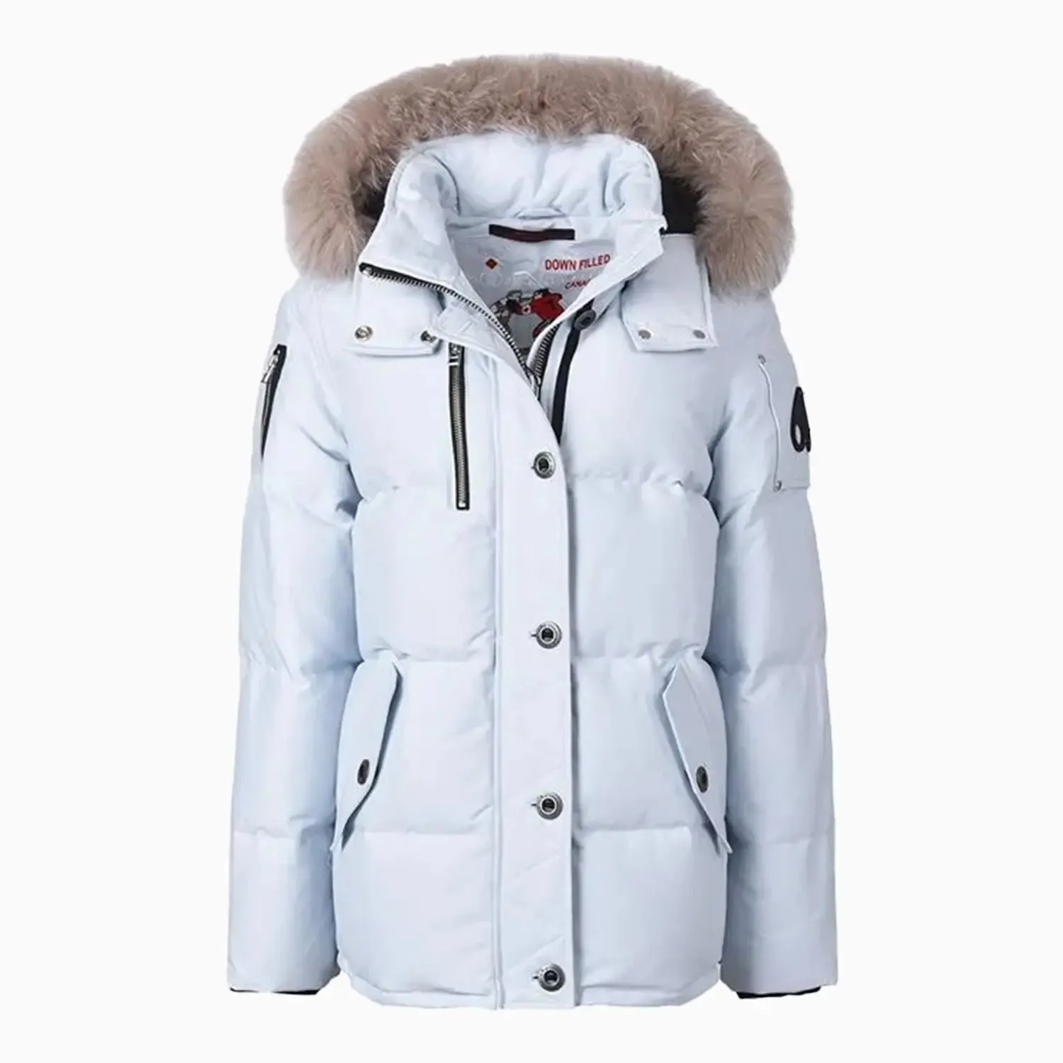 Women's 3Q Zip-Up Fur Jacket