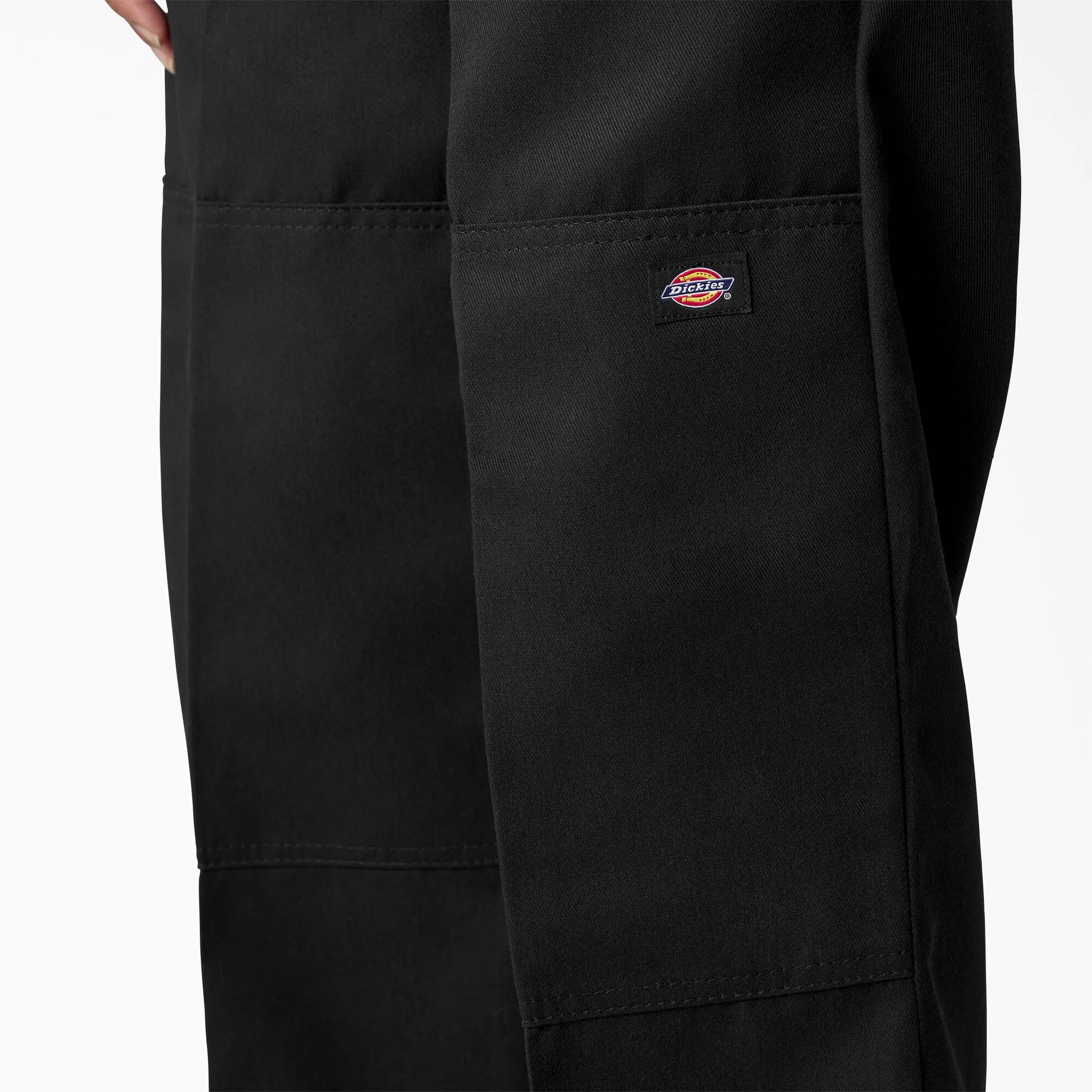 Women's Loose Fit Double Knee Work Pant - Black