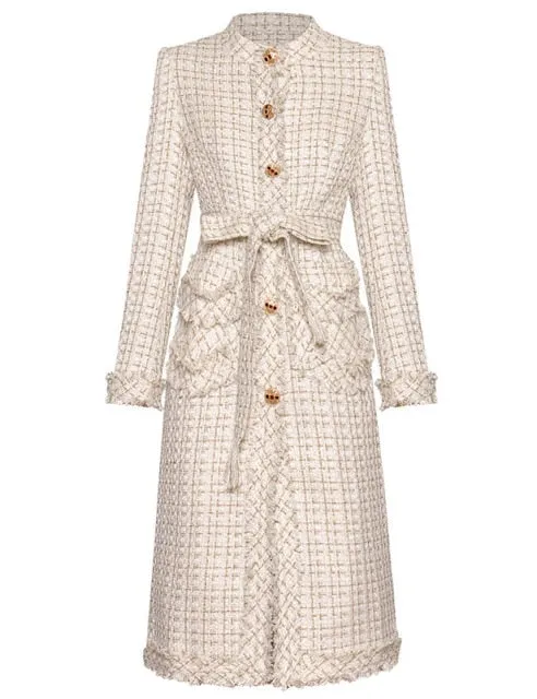 Women's Single Breasted long coat