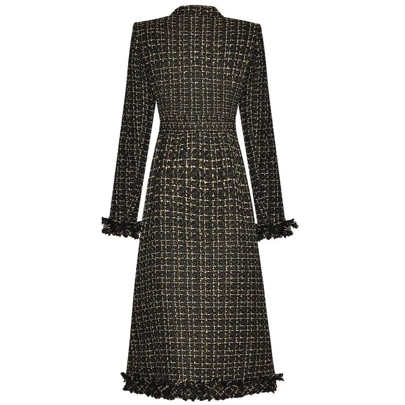 Women's Single Breasted long coat