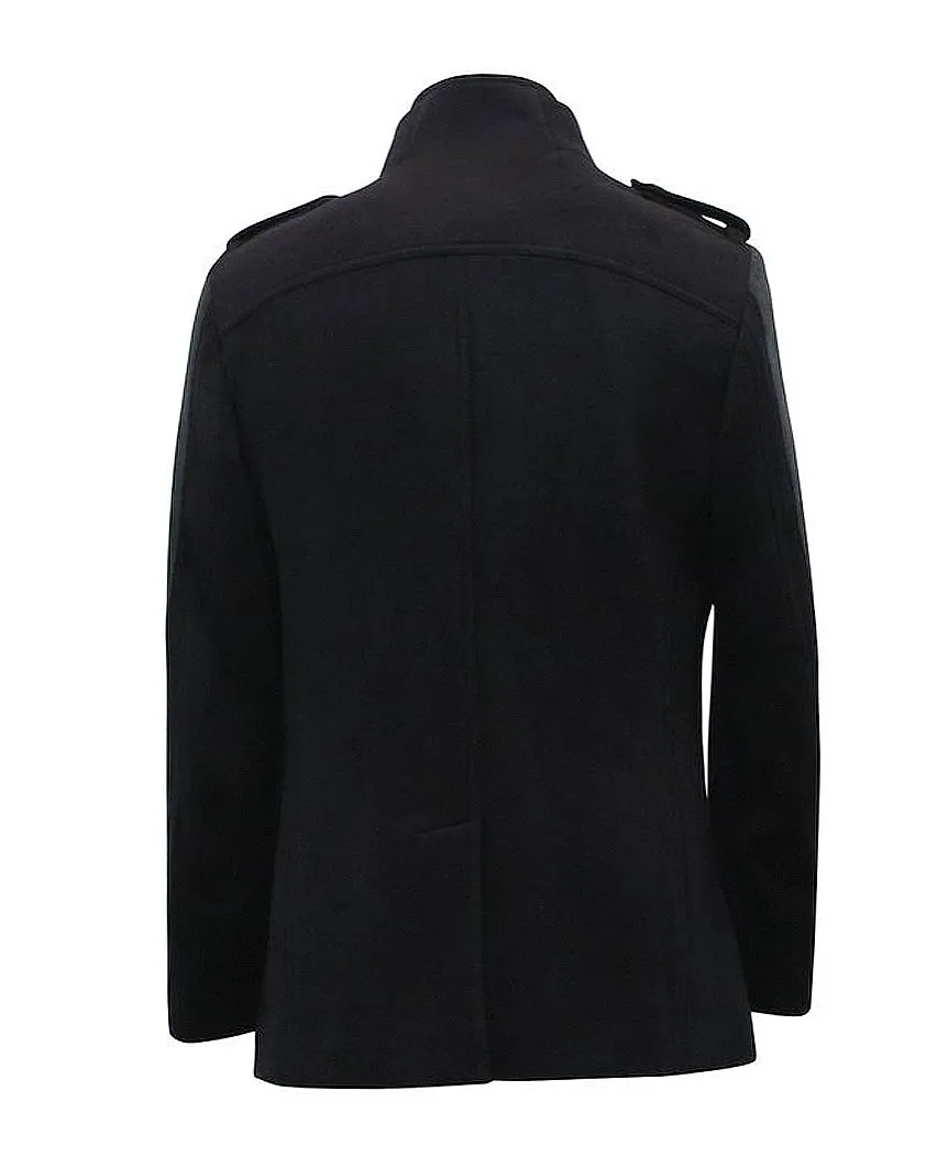 Wool Coat Navy