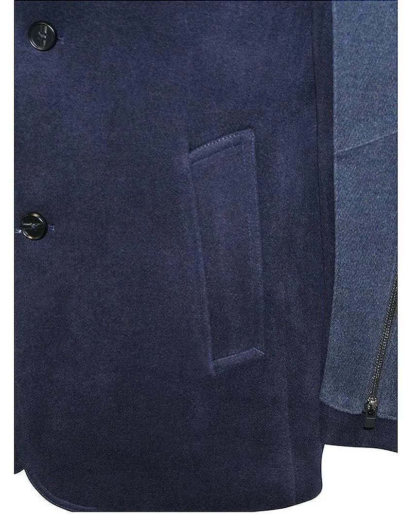 Wool Coat Navy