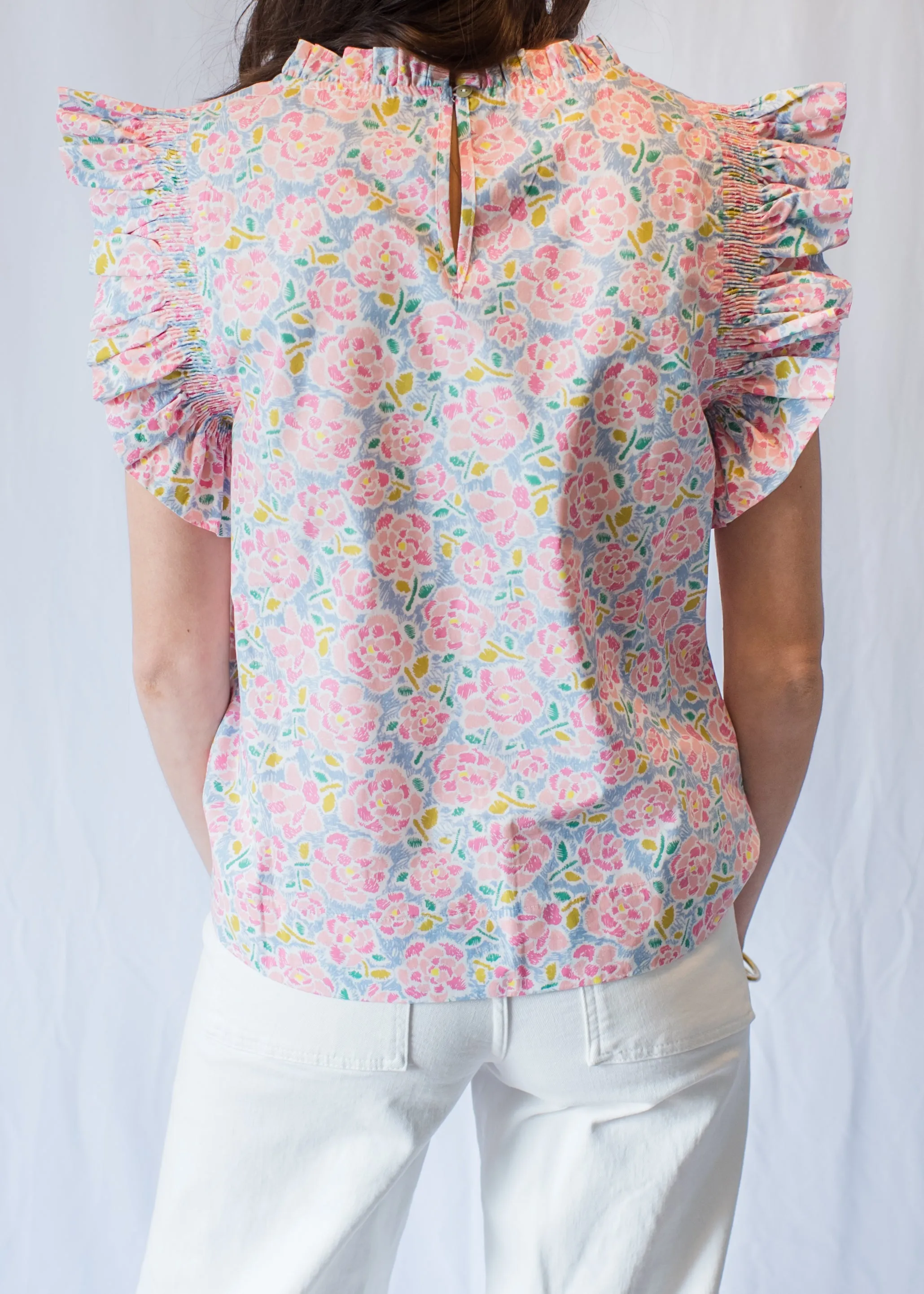 Work of Art Floral Blouse