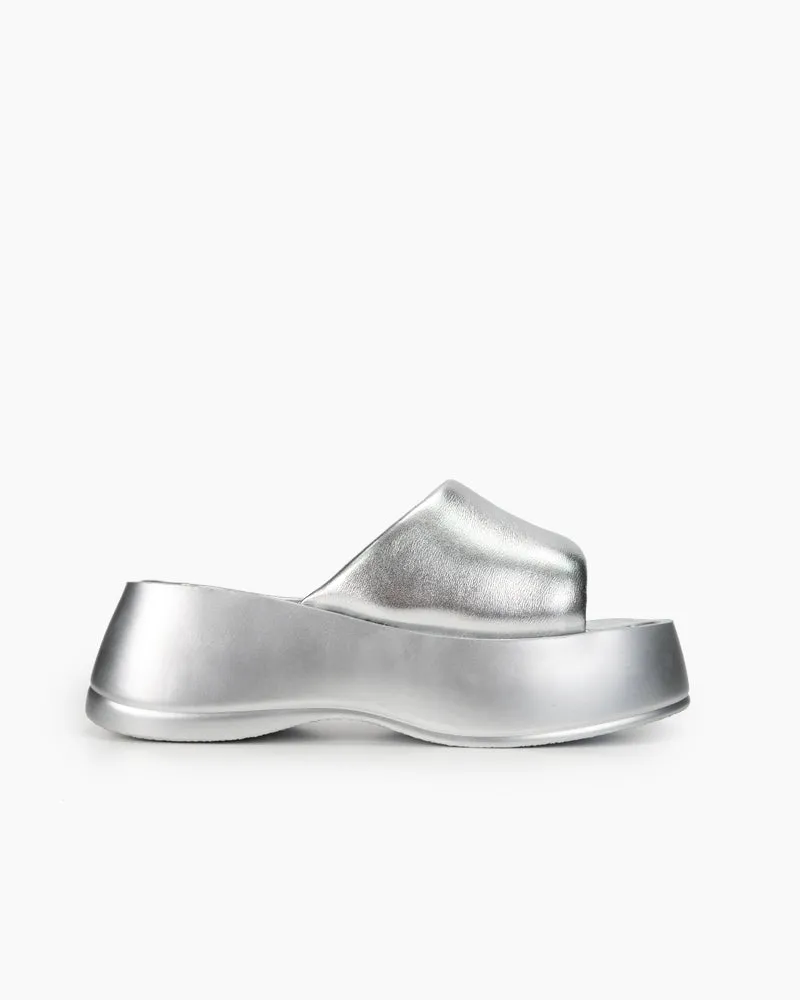Wrapped Midsole Comfortable Lightweight Platform Sandals